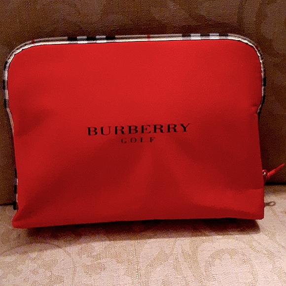 BURBERRY GOLF NWT ACCESSORY BAG AUTHENTIC - Picture 1 of 16